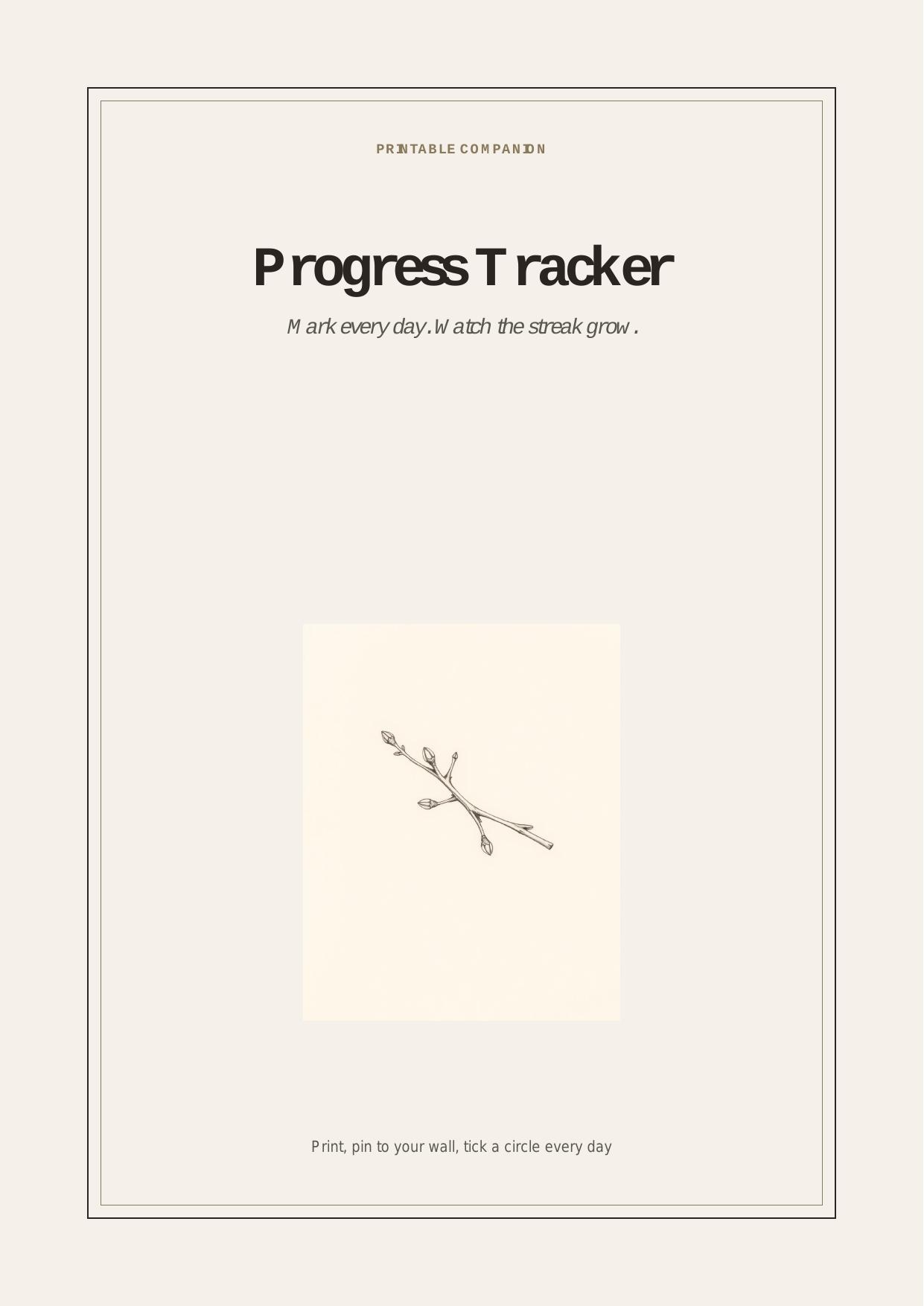 30 Days Botanical Drawing — Progress Tracker thumbnail