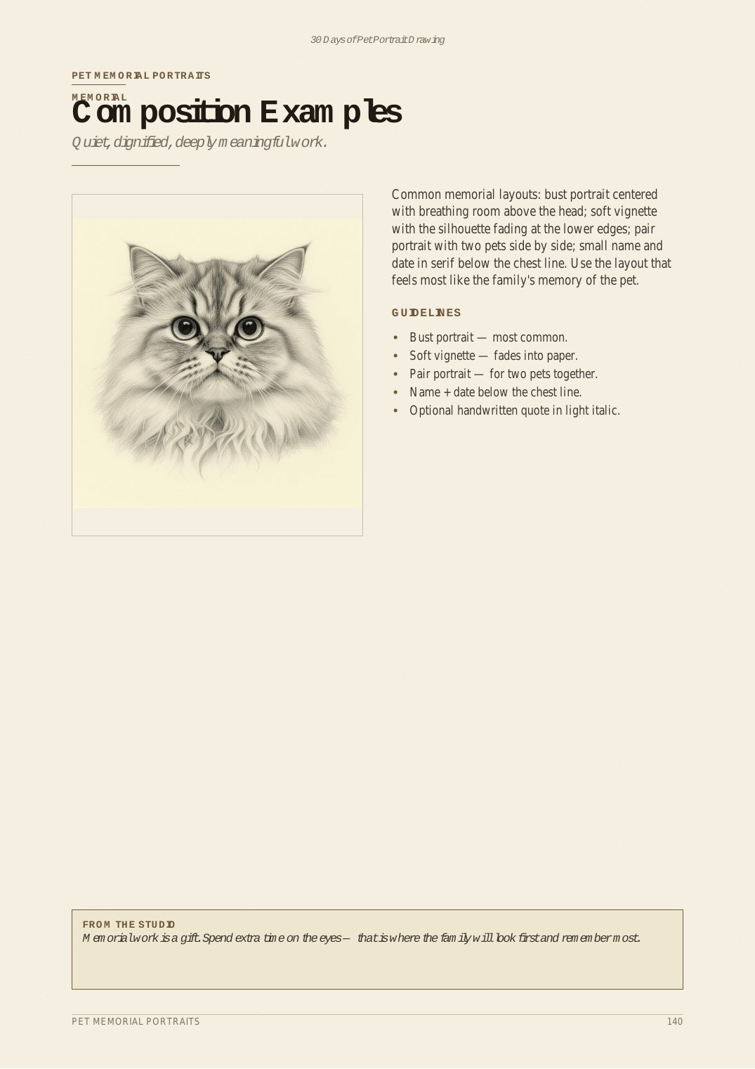 30 Days Pet Portrait Drawing — Day 30 · Final thumbnail