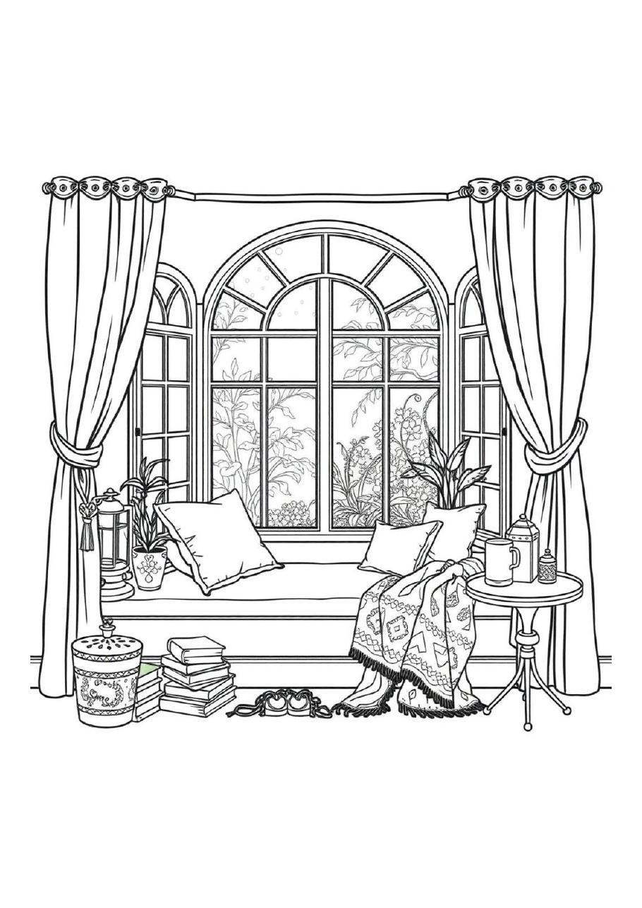 Cozy Rooms — inside the book