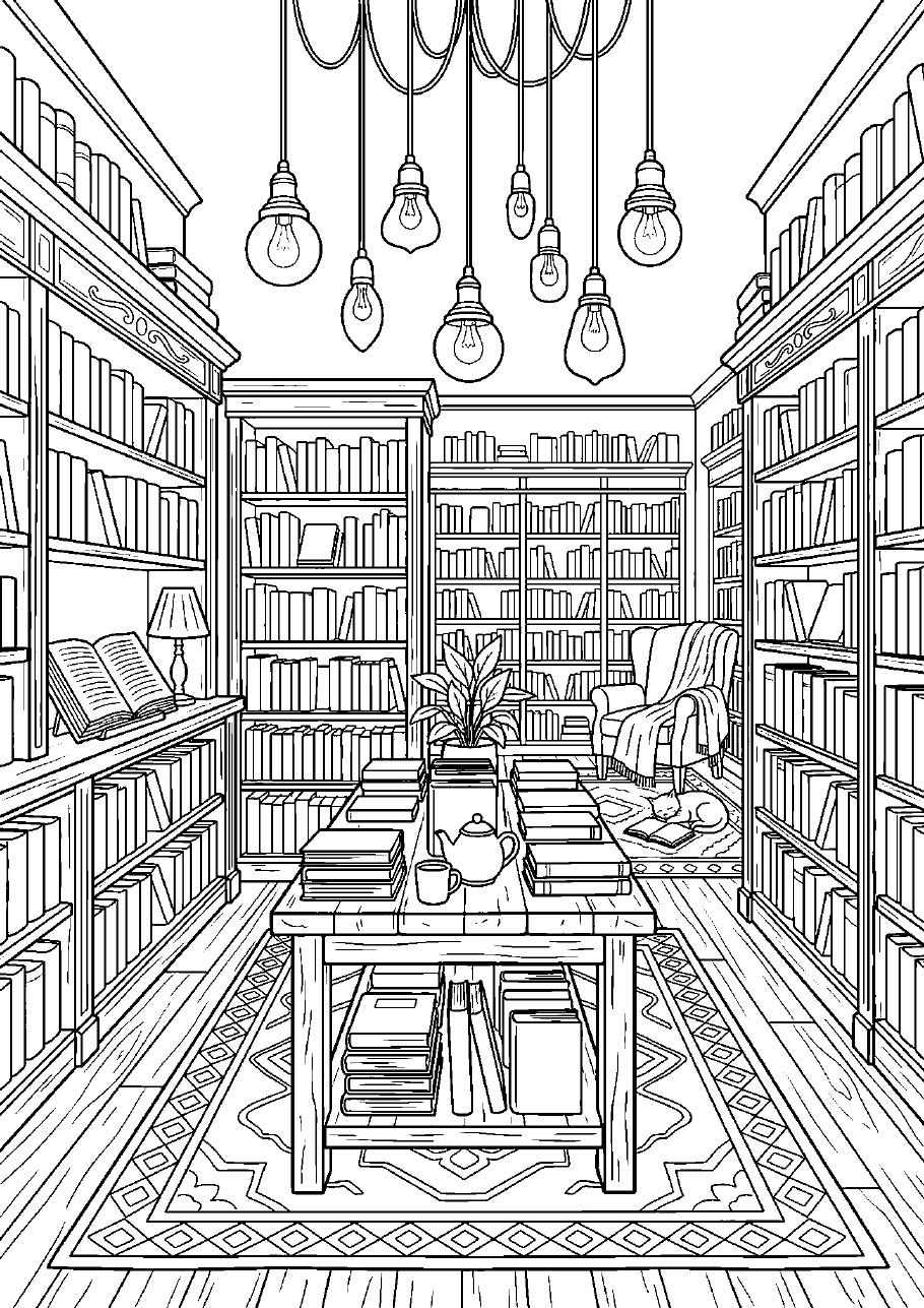 Cozy Book Nooks — Highly Detailed Library thumbnail