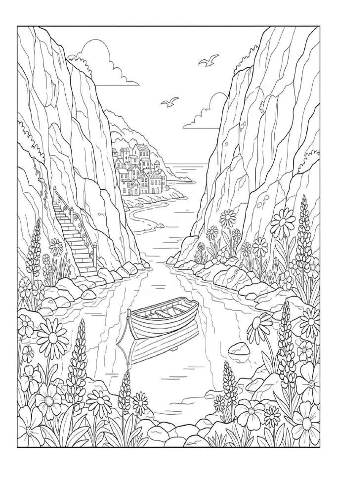 Cozy Seaside — Composition Study thumbnail