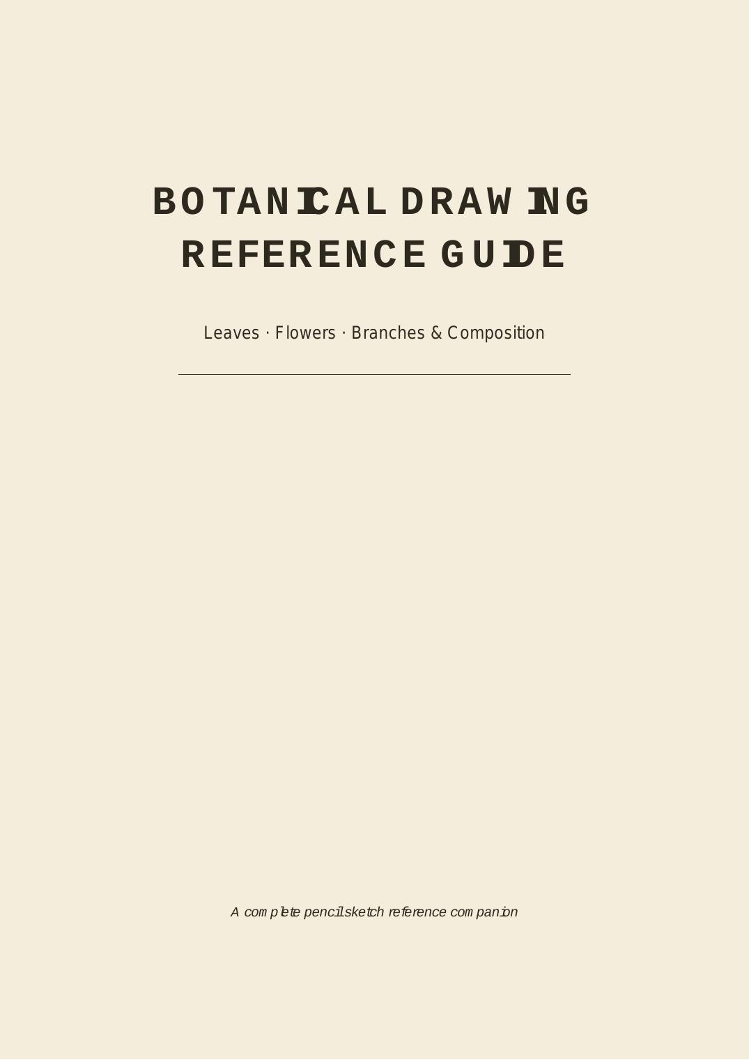 30 Days Botanical Drawing — Bonus · Reference Guide thumbnail
