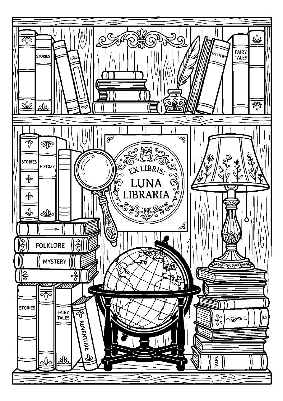 Cozy Book Nooks — Composition Study thumbnail