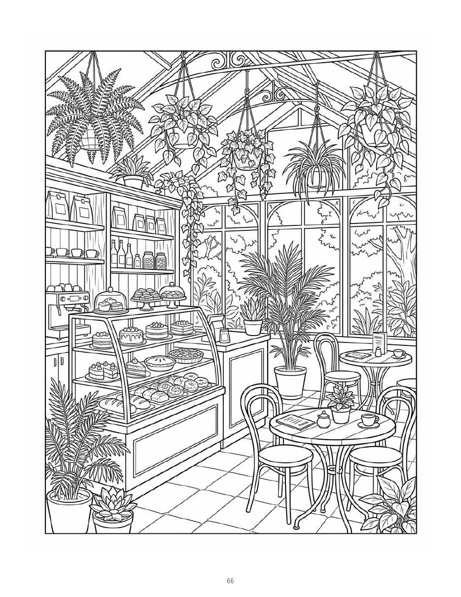 Greenhouse Coloring Book — Line Quality thumbnail
