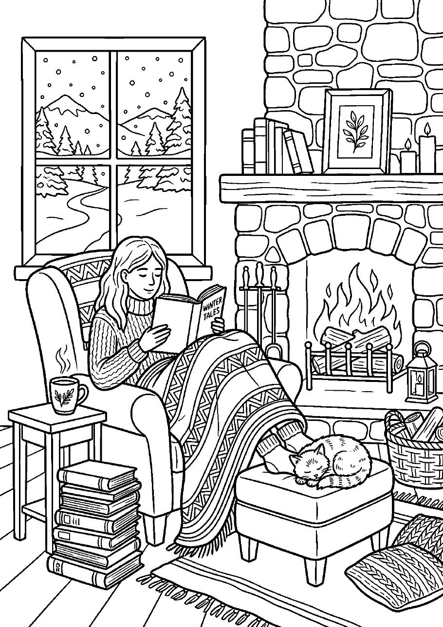 Cozy Winter — Composition Study thumbnail