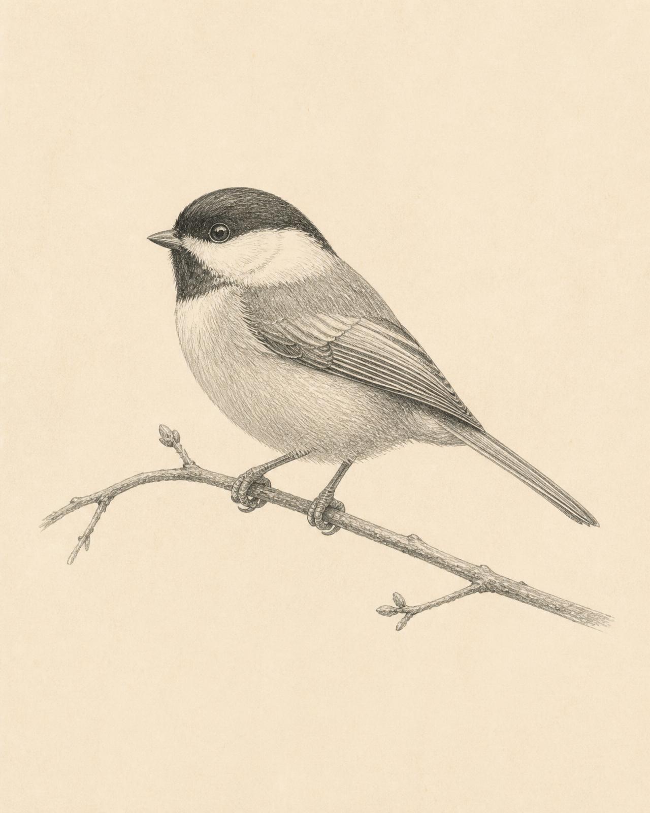 30 Days Bird Drawing